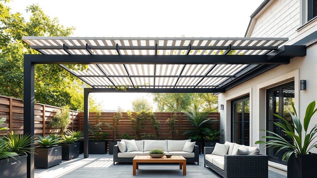 bioklimatische Pergolen für das ganzjährige Leben im Freien