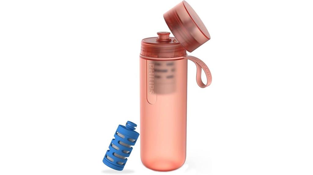 bpa free filtered water bottle