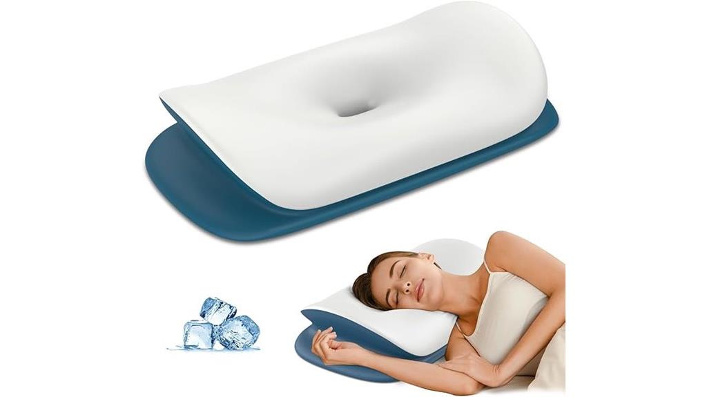 breathable cervical pain pillow