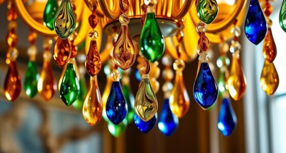 Auswahl authentischer Murano-Leuchter