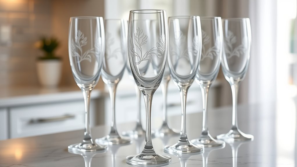 choosing durable dishwasher safe champagne flutes