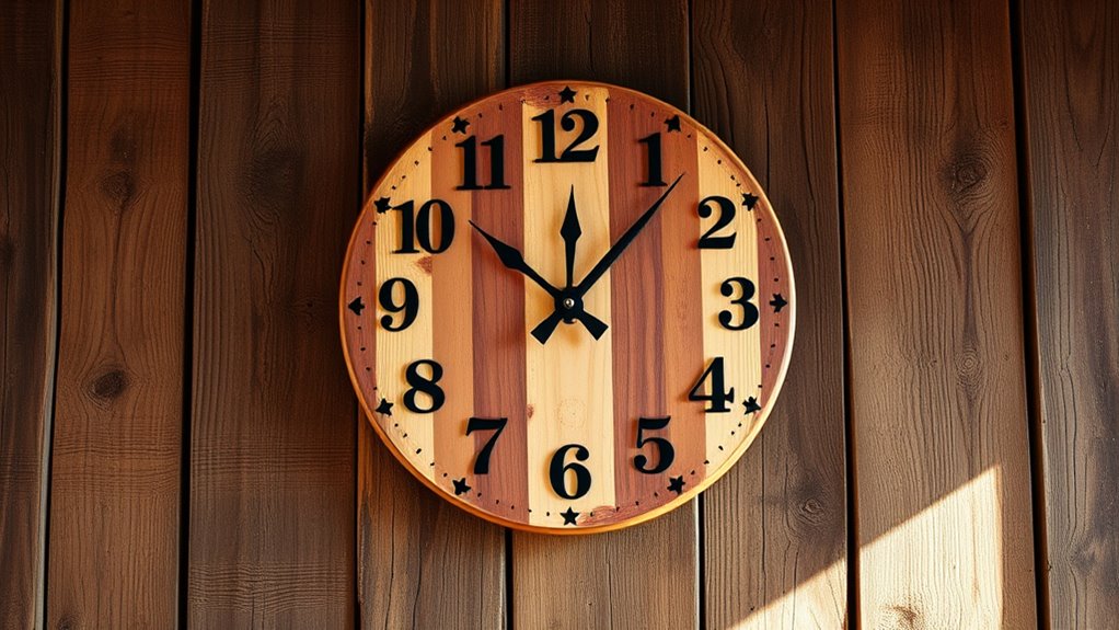 choosing durable reclaimed clocks