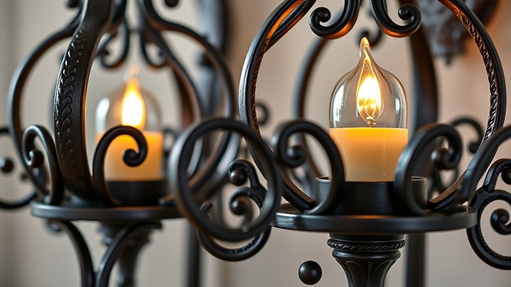 choosing durable wrought iron candle holders