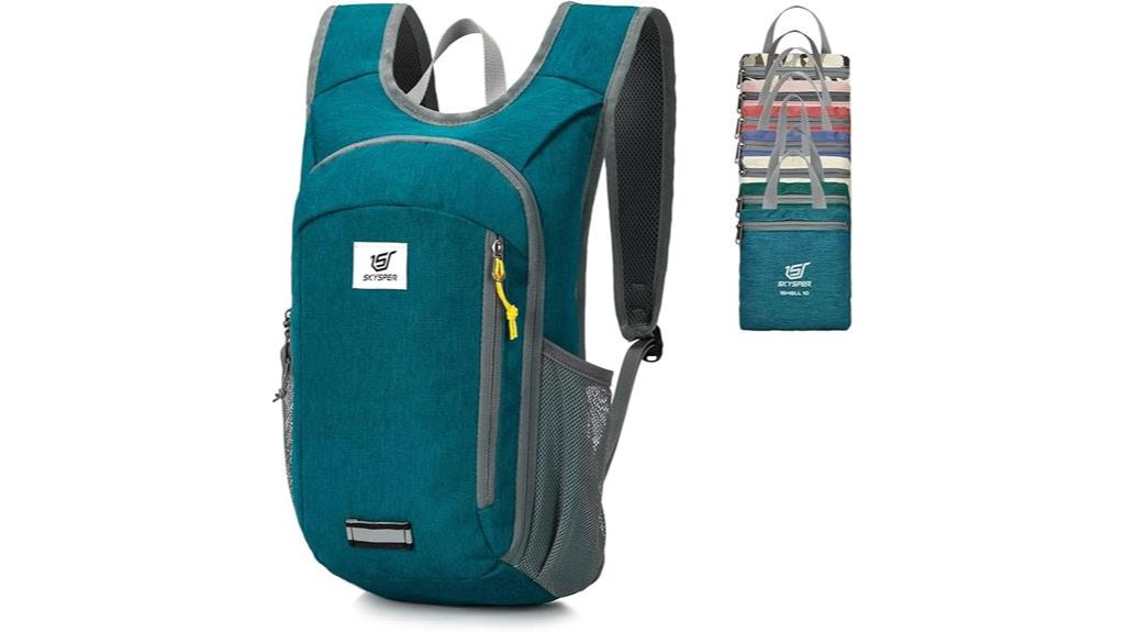compact 10l hiking backpack