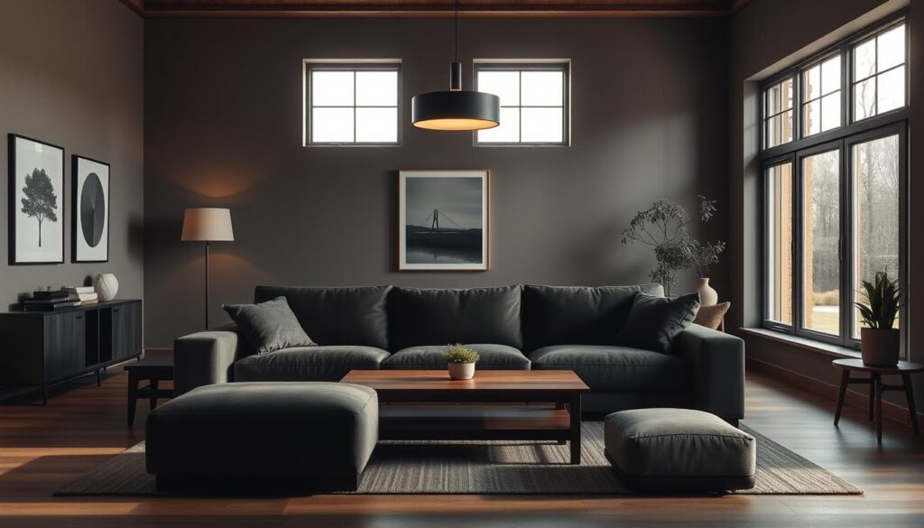 cozy interiors with minimalist design and moody spaces