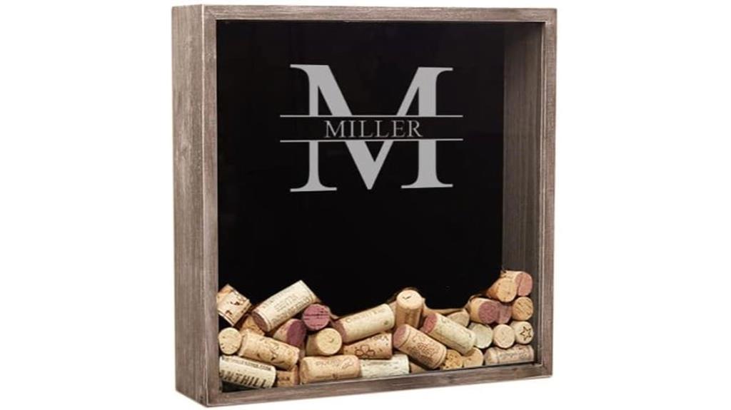 custom wine cork frame