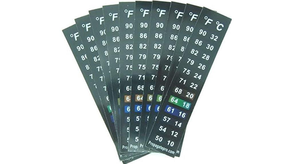 digital fermentation temperature strips