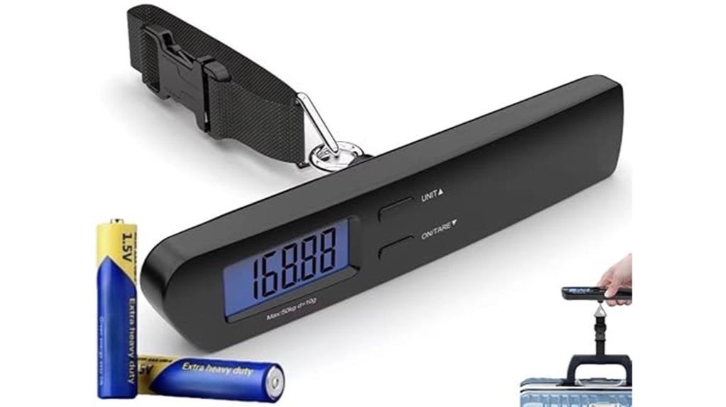 digital luggage weight scale