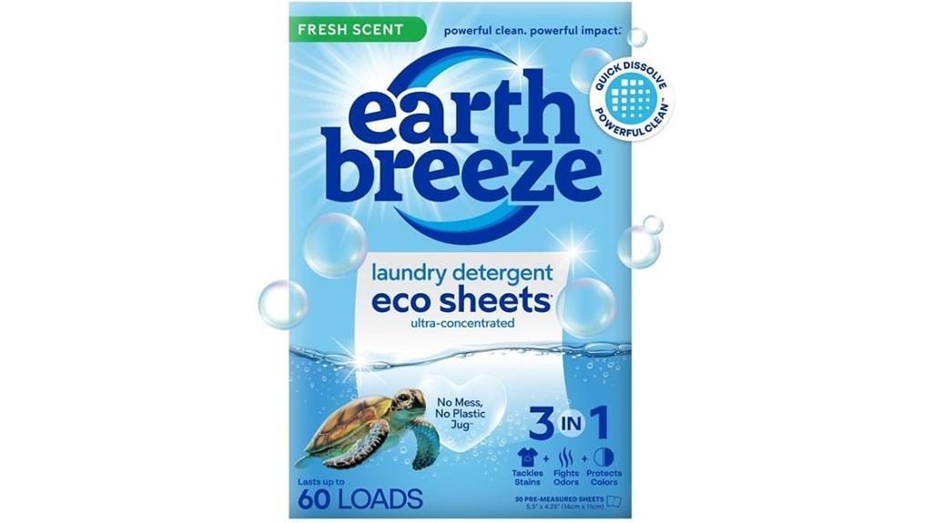 earth breeze sheets 60 loads