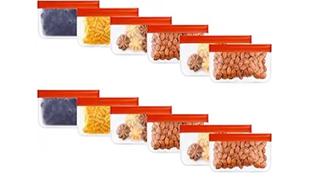 eco friendly leakproof snack bags