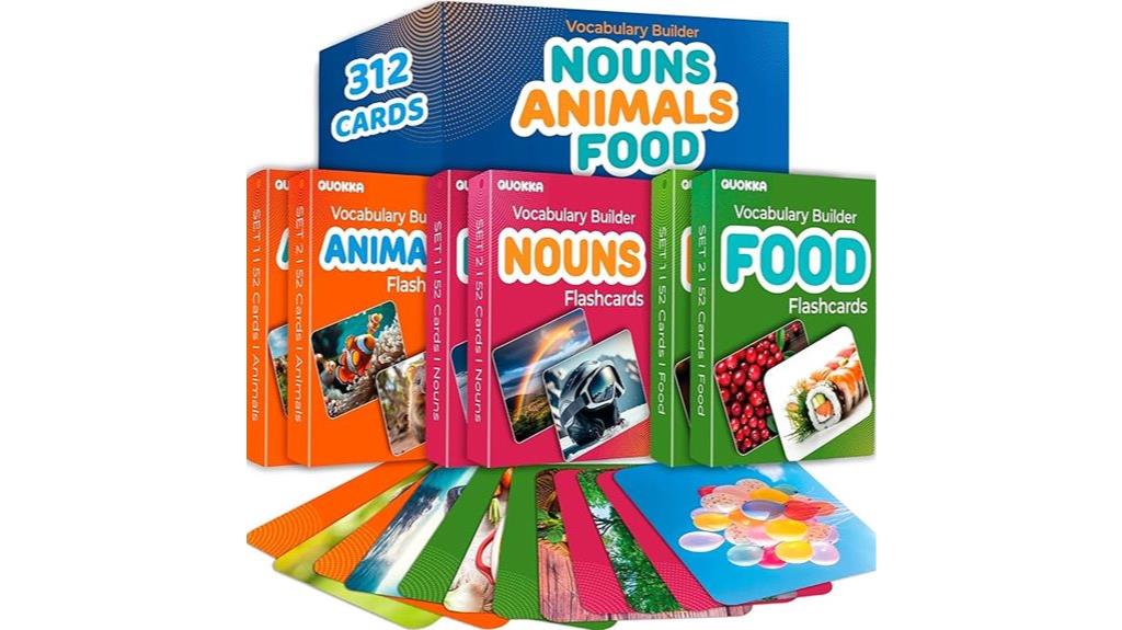 educational quokka noun flash cards