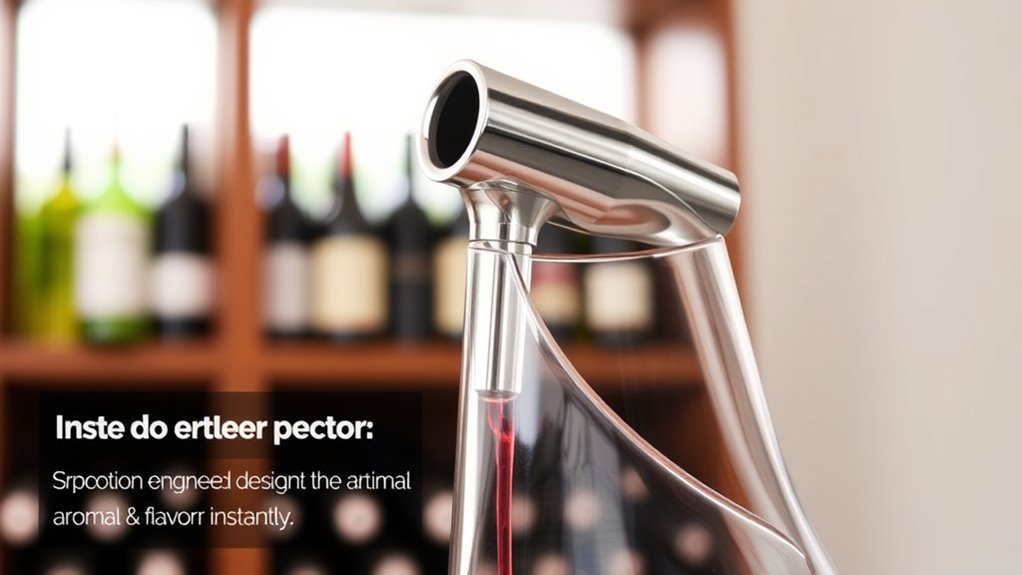 efficient user friendly wine aerator
