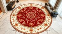 elegant 8 foot silk rugs