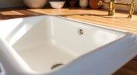 elegant durable fireclay sinks