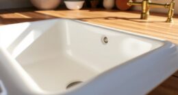 elegant durable fireclay sinks