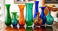 elegant murano glass vase centerpieces
