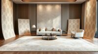 elegant neutral silk carpets
