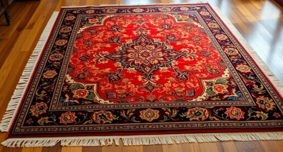 elegant persian silk carpets