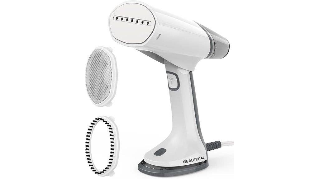 elegant portable garment steamer
