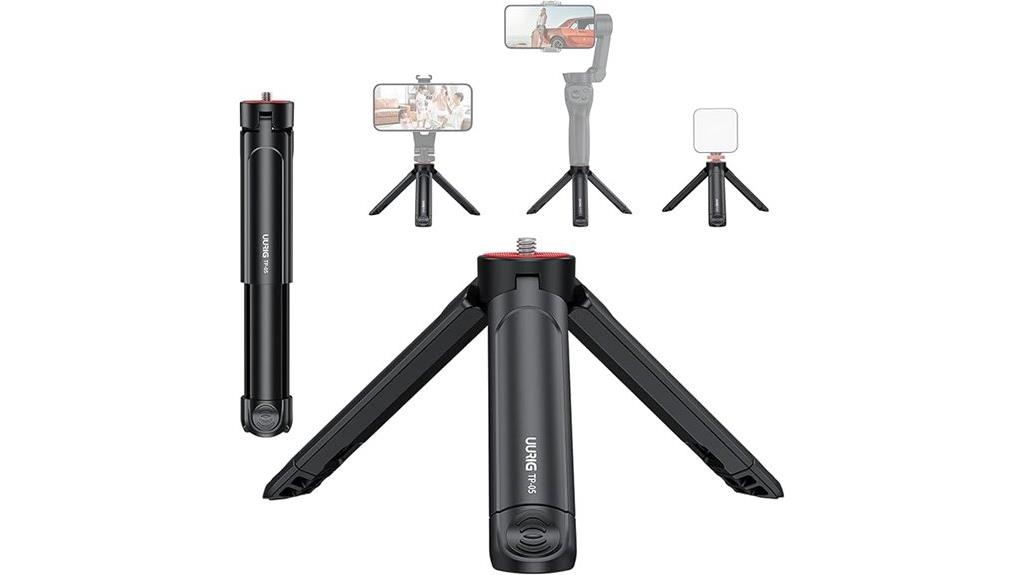 extendable mini camera tripod