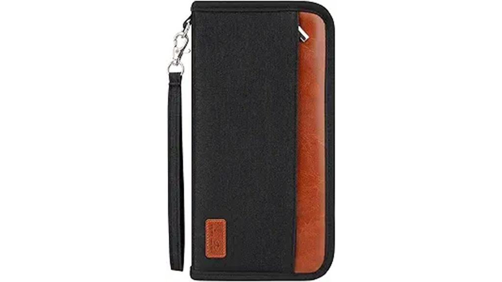 family rfid passport wallet