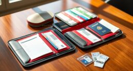 family travel document organizers