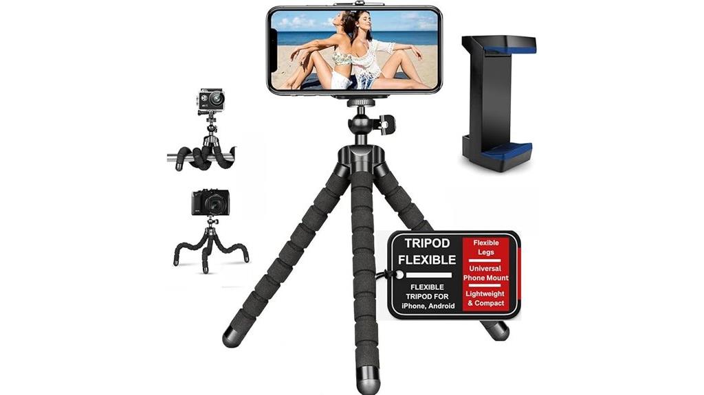flexible smartphone tripod