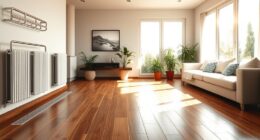 Fußbodenheizung versus Heizkörper
