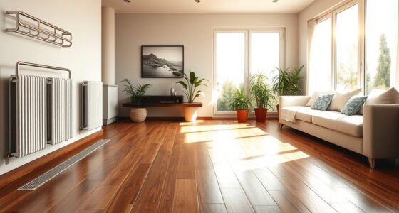 Fußbodenheizung versus Heizkörper