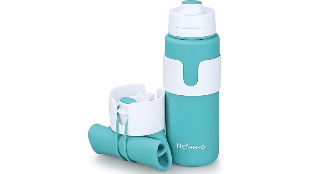 foldable bpa free water bottle