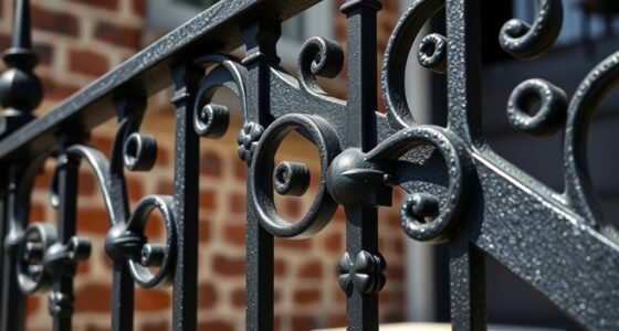 geschmiedetes Eisen elegante Akzente