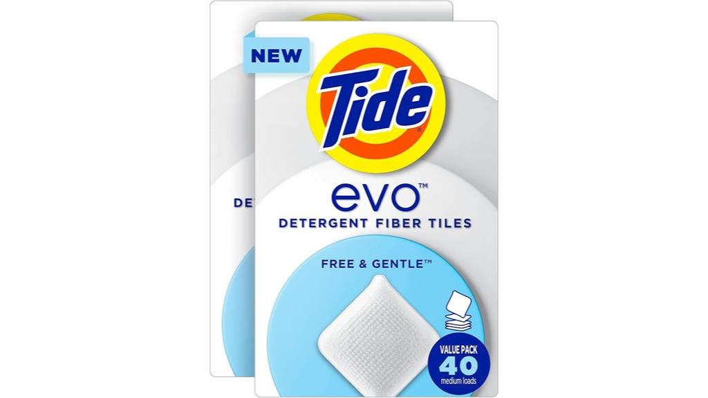 gentle detergent 40 loads