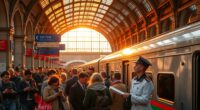 Umgang mit italienischen Bahnstreiks ruhig