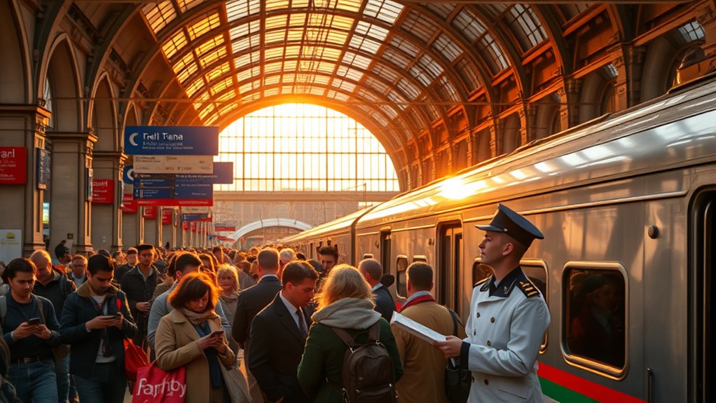 Umgang mit italienischen Bahnstreiks ruhig