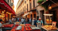 versteckte sizilianische Straßenküche