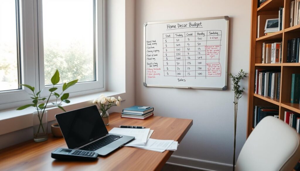 home decor budgeting