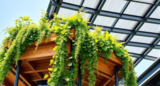 Richten Sie einen Dachgarten sicher ein