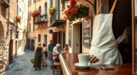 Italienischer Kaffee-Pilgerreiseführer