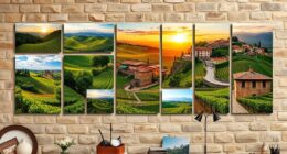 italian countryside canvas art