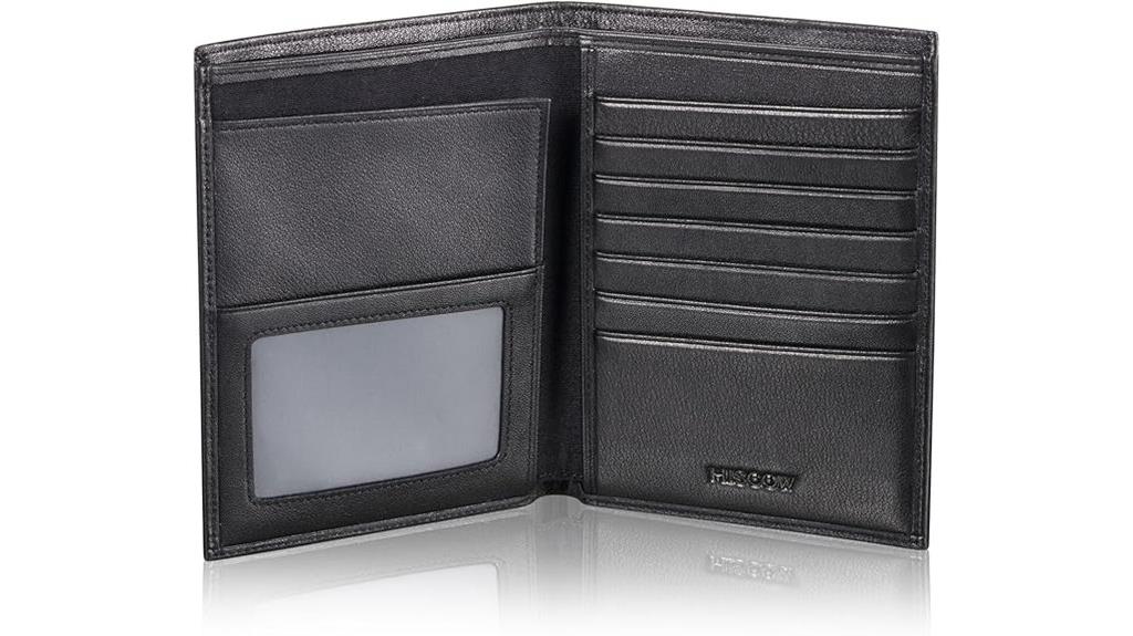 italian leather rfid wallet
