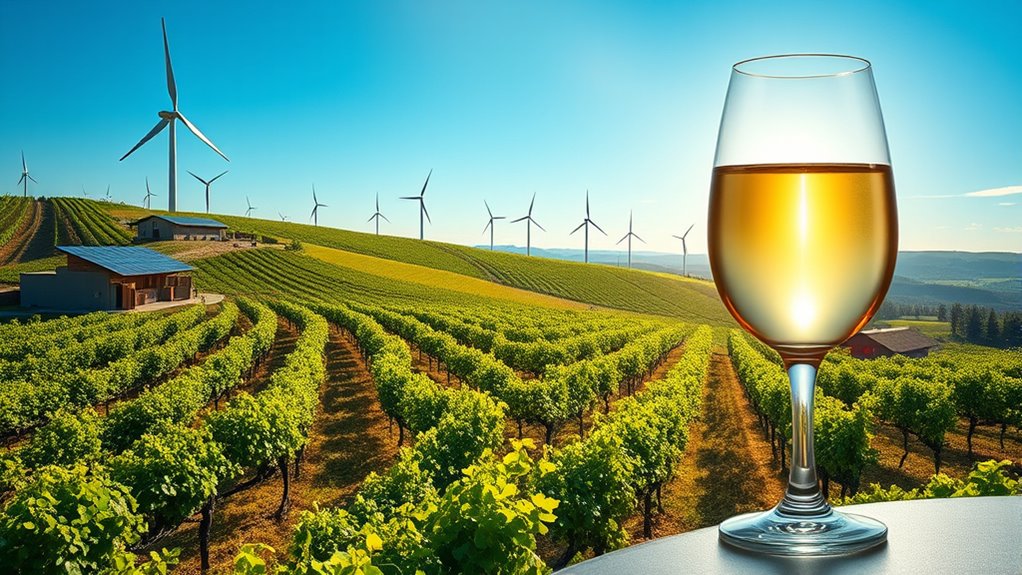 Italienische nachhaltige Weinbaumethoden