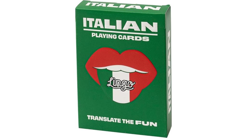 italian vocabulary learning cards