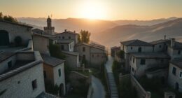 Italiens geisterhafte städtische Wiederbelebung