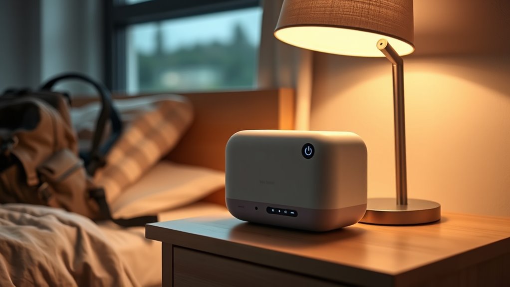 key portable white noise features