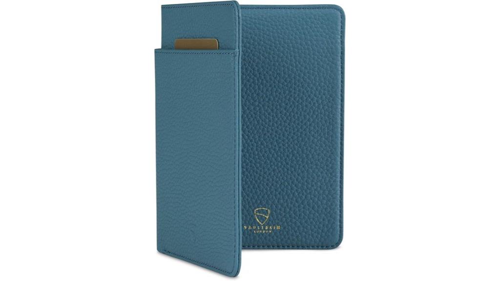 leather rfid travel wallet