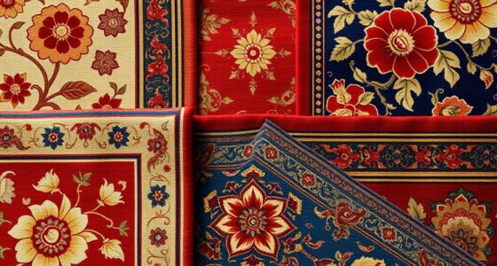 luxury durable silk rugs