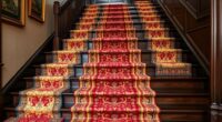 luxury silk stair runners