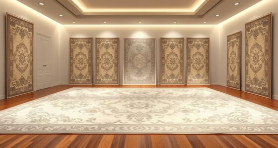 luxury yilong ivory rugs