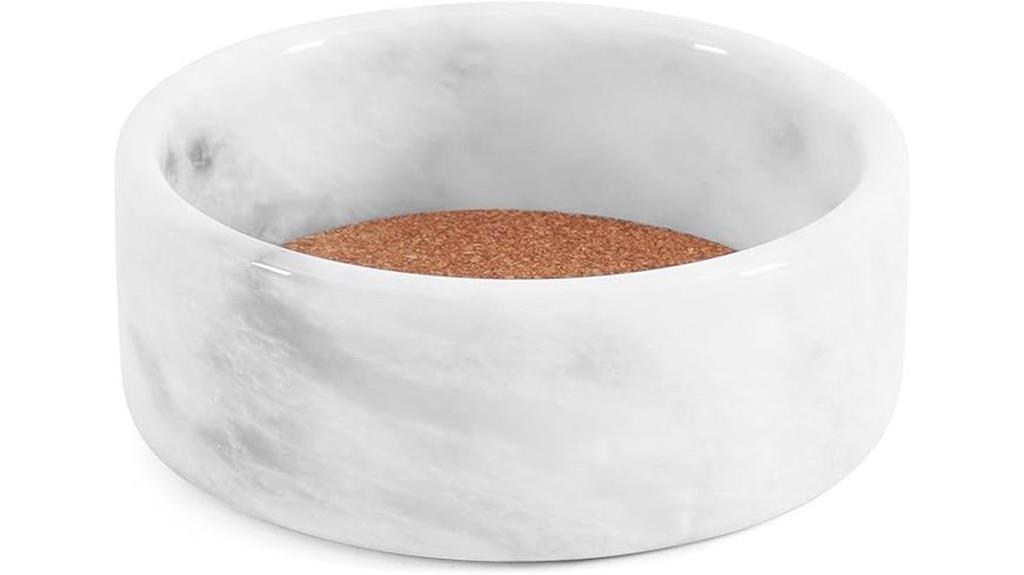 marble wine bottle coaster