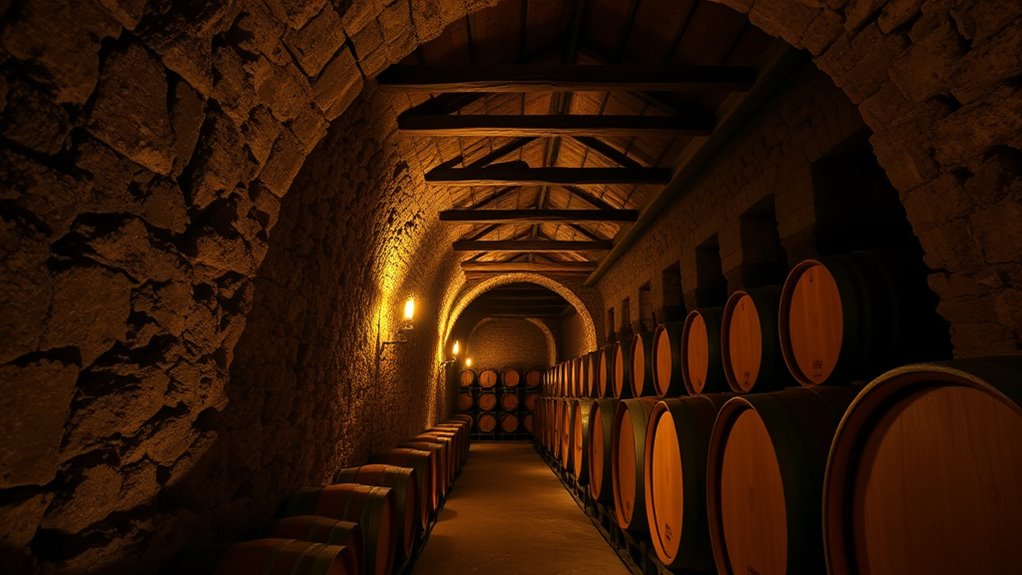 medieval italienische Weinkeller
